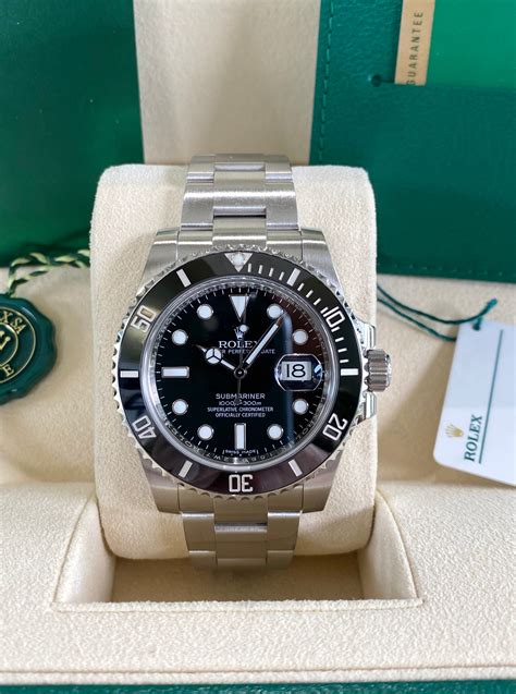 rolex submariner 116610ln 2017|rolex 116610 price check.